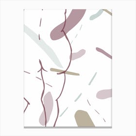 Abstract Bum Canvas Print