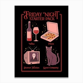 Friday Night Canvas Print