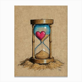 Hourglass 1 Canvas Print