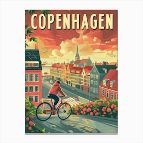 Copenhagen Denmark Canvas Print