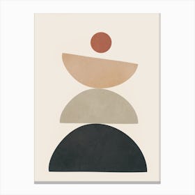 Shape Balance 01 Canvas Print