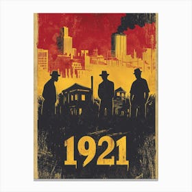 Aihrgdesign A Vintage Commemorative Poster For The Tulsa Race 568a246a 1c26 4ac5 B56e 35c0d00940bd 2 Leinwandbilder