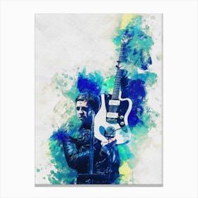Smudge Noel Gallagher Isle Of Wight Festival In 15 June 2019 Canvas Print