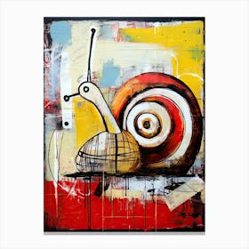 Snail 7 Canvas Print