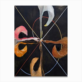 Hilma af Klint - The Swan, No. 07, Group IX-SUW 1 Canvas Print