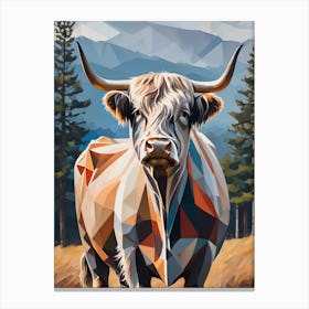 Highland Cow 12 Canvas Print