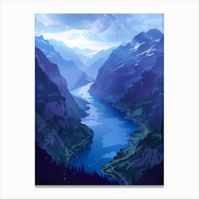 Swiss Alps 2 Canvas Print