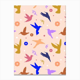 Birds in the Air Canvas Print