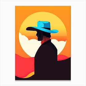 Pure Cowboy Soul Canvas Print