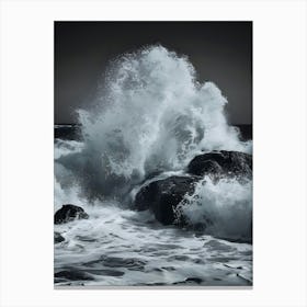 Crashing Waves Canvas Print