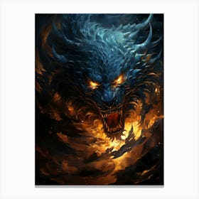 Dragon Hd Wallpaper 1 Canvas Print