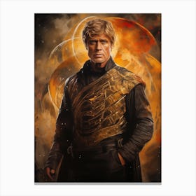 Robert Redford (3) Canvas Print