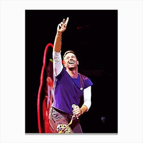 coldplay band music 8 Canvas Print