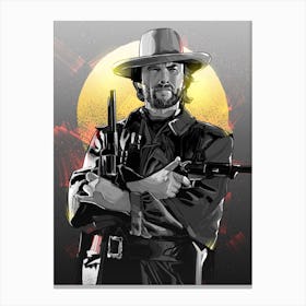 Josey Wales Clint Eastwood Canvas Print