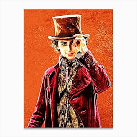 willy wonka movie 3 Canvas Print