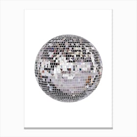 Disco Ball Canvas Print