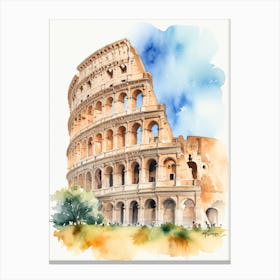 Colossion Canvas Print