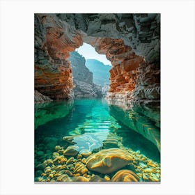 Cave In The Rock 29 Canvas Print