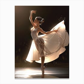 Ballet Dancer Canvas Print