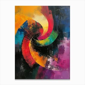 Abstract Painting, Abstract Painting, Acrylic Color Canvas Print