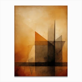 Abstract Geometric Painting (10) 1 Canvas Print