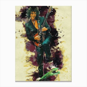 Smudge Brian May Canvas Print