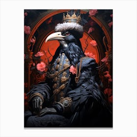 King Of The Crows Canvas Print