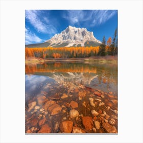 Fall In The Mountains 1 Canvas Print