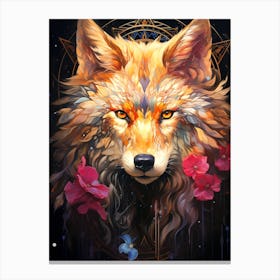 Wolf Head 1 Canvas Print