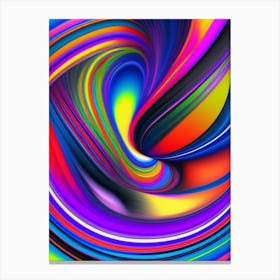 Abstract Swirls II Canvas Print