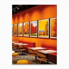 A Seamless Presentation Of Signs Set In An Abbot Point Style Reception Design With Warm Autumn Colo (5) 1 Canvas Print