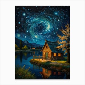 Starry Night 43 Canvas Print