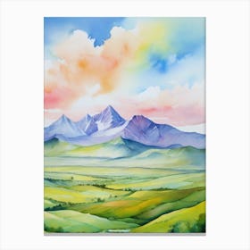 Landscape Painting 8 Canvas Print