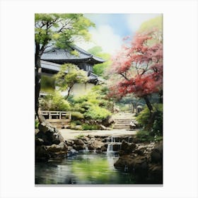 The Garden Of Morning Calm South Korea 1 Canvas Print