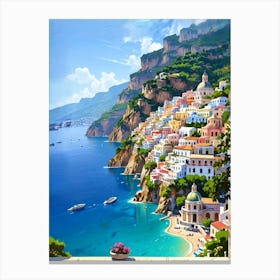 Positano 2 Canvas Print