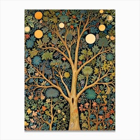 William Morris Tree Of Life 20 Canvas Print