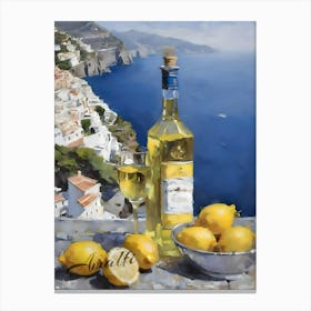 The Lemon Coast (1) Canvas Print