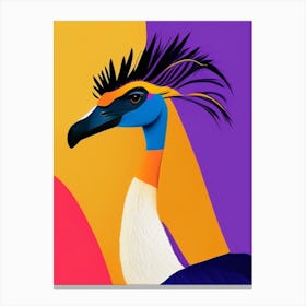 Emu Pop Matisse 2 Bird Canvas Print