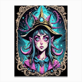 Dark Magician Girl (3) Canvas Print