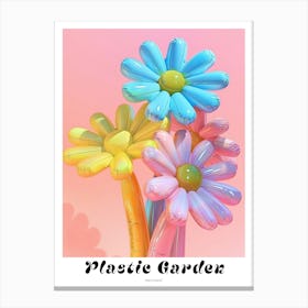 Dreamy Inflatable Flowers Poster Oxeye Daisy 2 Canvas Print