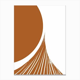 New York Lines Minimalist Bauhaus Canvas Print