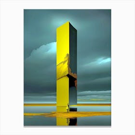 Yellow Tower Canvas Print