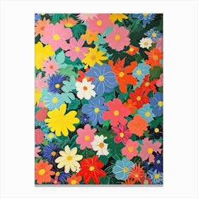 Hokusai  Great Japan Flowers Japanese 8 Canvas Print