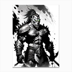 Samurai Warrior 5 Canvas Print