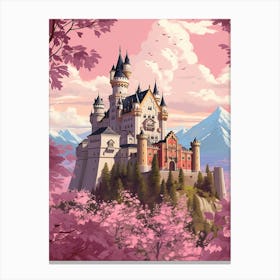 The Neuschwanstein Castle Bavaria Canvas Print