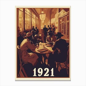 Aihrgdesign A Vintage Cultural Poster For A 1921 Harlem Renai 2faf948f Fa50 49c1 B2e0 Eb87fb85bd9d 3 Canvas Print