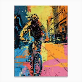Bmx Rider Canvas Print sport Canvas Print