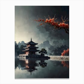 Chinese Pagoda 36 Canvas Print