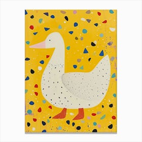 Yellow Goose 2 Canvas Print