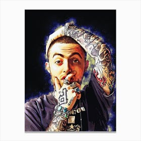 Spirit Of Mac Miller Canvas Print